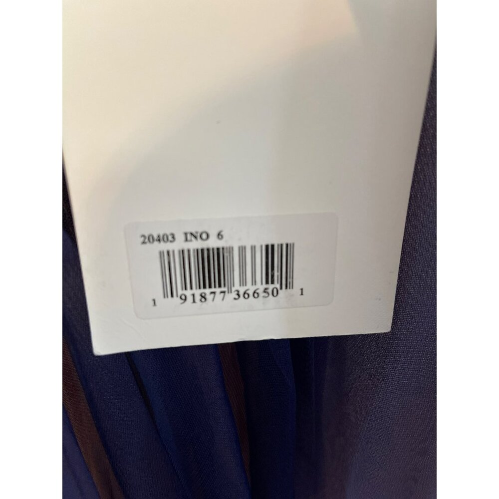 Mac Duggal Ombre Formal Midi Dress Tulle Size 6 NWT - Picture 6 of 7